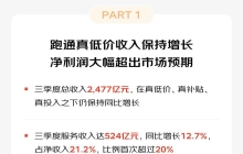 京东低价战略单季赚79亿超预期 践行“三毛五理论”步入良性循环