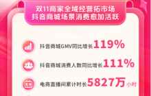 双11收官，中小商家在抖音冲上C位