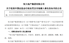 恒大两年虚增收入5641.46亿，镜中繁花留下一地鸡毛